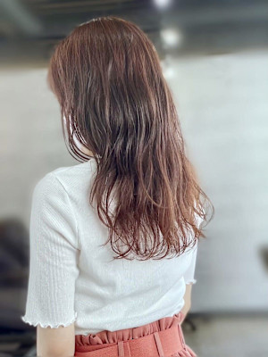 20代30代イメチェン似合わせカットハッシュカットレッドブラ