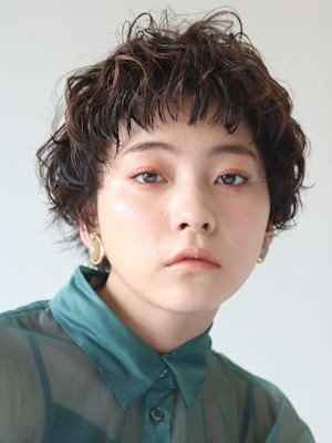 20代30代40代イメチェン似合わせカットフルバングハッシュ