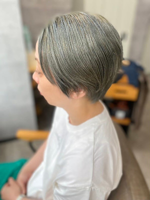 20代30代40代◎ニュアンスカラー爽やかメンズショート