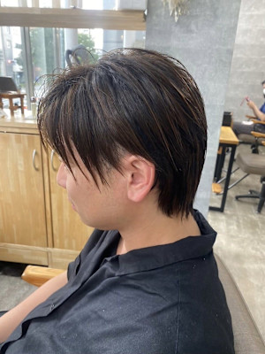 20代30代40代◎似合わせメンズツーブロックマッシュレイヤ
