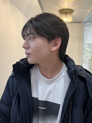 20代30代40代韓国マッシュメンズ黒髪スーツ