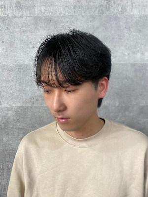 20代30代40代◎似合わせカットシースルー毛流れフェザーパ