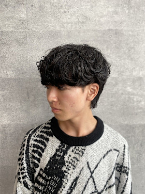 20代30代40代◎似合わせカット黒髪ブルーブラックシャドウ