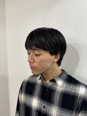 20代30代40代◎襟足を残したショートウルフスタイル
