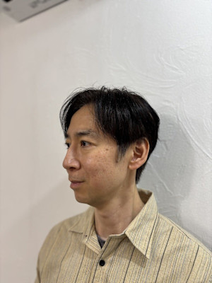 20代30代40代◎トレンドの刈り上げないマッシュスタイル