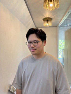 20代30代40代◎MEN'SHAIRツーブロックブルーブラ