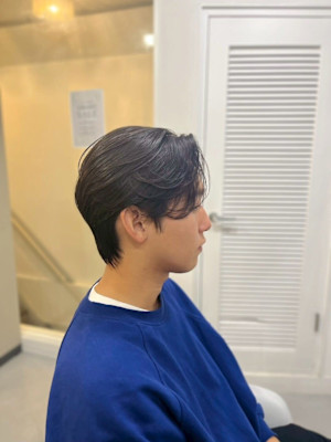 20代30代40代◎センターパートフェザーパーママッシュウル