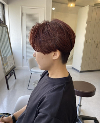 20代30代40代◎小顔に見えせる似合わせカットオリーブグレ