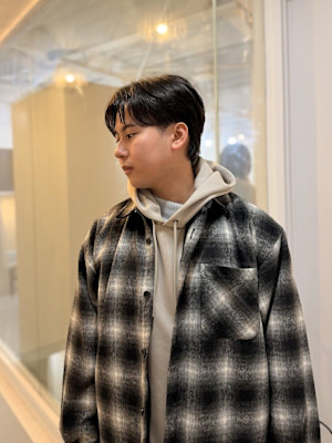20代30代40代◎ナチュラルコンマバングセンターパートスタ