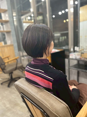 大人可愛い20代30代40代◎似合わせカット前下りショートボ