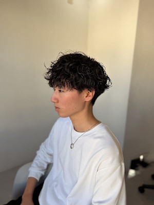 20代30代40代◎波巻きツイストスパイラルパーマメンズ/東