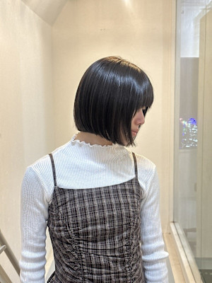 大人可愛い20代30代40代◎似合わせカットダークアッシュボ