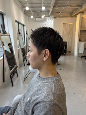 20代30代40代◎簡単スタイリングのメンズツーブロック