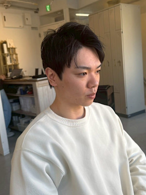 20代30代40代◎似合わせカット刈り上げセンターパートショ