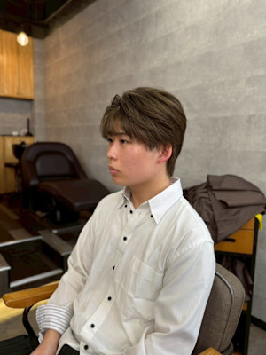 20代30代40代◎韓国風ナチュラル前下りマッシュショート