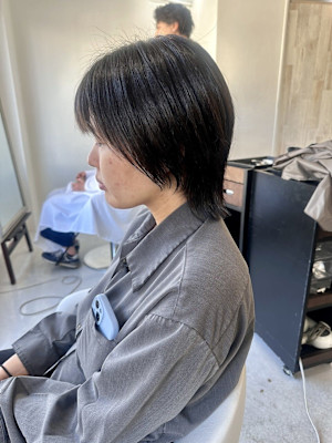 大人可愛い20代30代40代◎顔周りカットショートウルフ