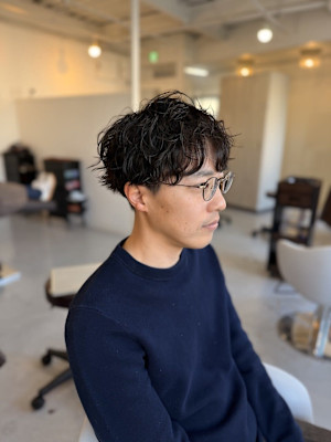 20代30代40代◎メンズシャドウパーマスタイル/東伏見