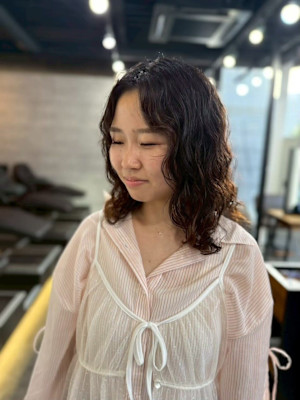 大人女性ゆるふわパーマ/東伏見/田無/保谷/武蔵関/西武柳沢