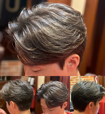 【朝の時短セット】メンズパーマスタイル