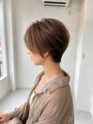 ショートカットショートボブハンサムショート/東伏見