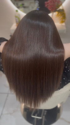 髪質改善ストレート