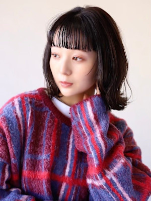 大人可愛い20代30代40代ハッシュカットイメチェン似合わせ