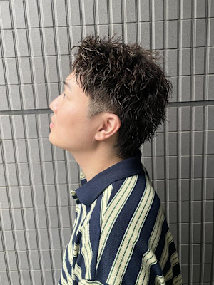 スパイキーショート/ツイスパ/メンズパーマ/メンズカット