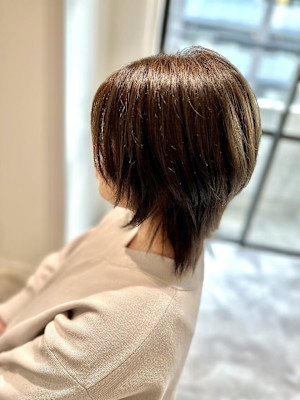 レディース20代30代40代◎似合わせカットイメチェンミニウ