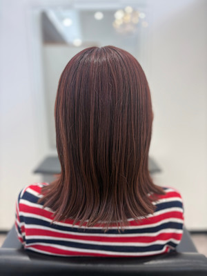 Hair Salon for D　 ×　ピンクベージュ