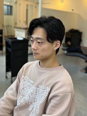 20代30代40代◎MEN'SHAIRブルーブラックフェザー