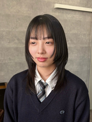 大人可愛い20代30代40代◎小顔ハッシュカット
