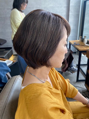 20代30代40代◎似合わせカット美シルエットショートボブ