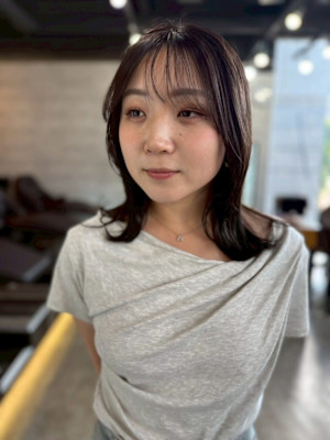 20代30代40代◎似合わせくびれボブパーマ外ハネヘア