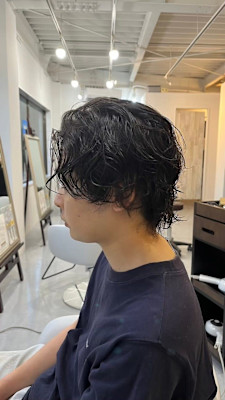 20代30代40代◎似合わせカット夏メンズニュアンスパーマ