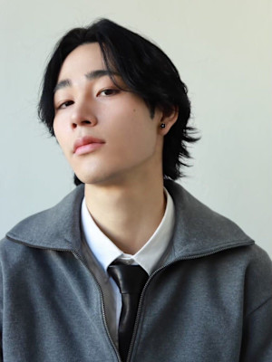 20代30代40代◎似合わせカットフェザー毛流れウルフスタイ