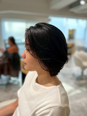 20代30代40代◎似合わせカットミディミセスボブ