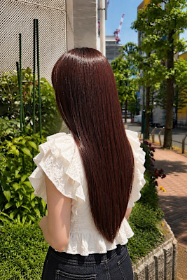 髪質改善トリートメント×艶カラーで叶える美髪ロング