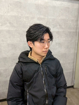 20代30代40代◎センターパートレイヤーナチュラルショート