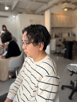20代30代40代◎刈り上げないメンズツイストスパイラル/高
