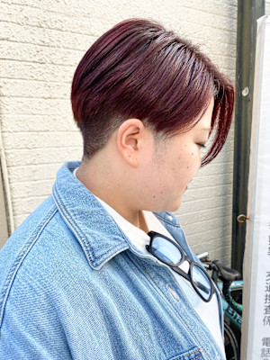 【morio成増 一戸】大人かわいい刈り上げショート