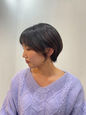 ショートカットショートボブ/高田馬場/新宿/代々木/新大久保