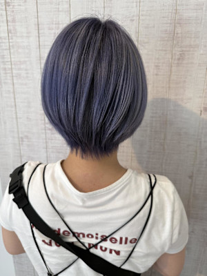 透明感バイオレットカラー