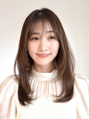 大人可愛い◎20代30代40代似合わせカットイメチェンロング