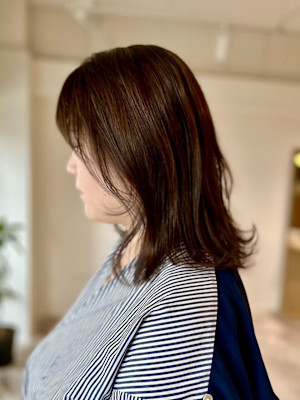 大人可愛い20代30代40代◎似合わせカットイメチェンミディ