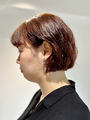 大人可愛い◎20代30代40代似合わせカットイメチェンボブヘ