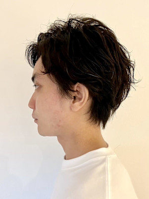 【soy-kufu】MEN'S HAIRアッシュブラックマッ