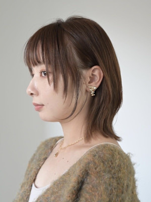 20代30代40代イメチェン似合わせカットフルバングハッシュ