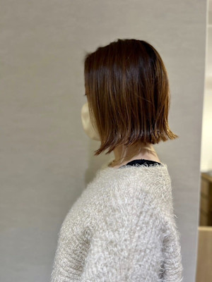 大人可愛い◎20代30代40代イメチェン似合わせカット外はね