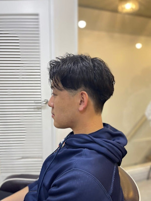 【soy-kufu】MEN'S HAIRアッシュブラックマッ