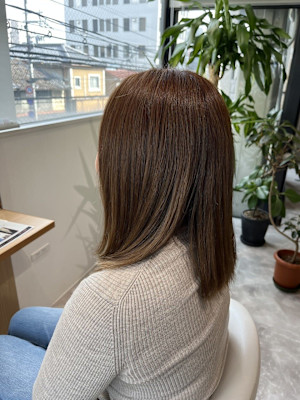 大人可愛い◎20代30代40代似合わせカットイメチェンセミデ